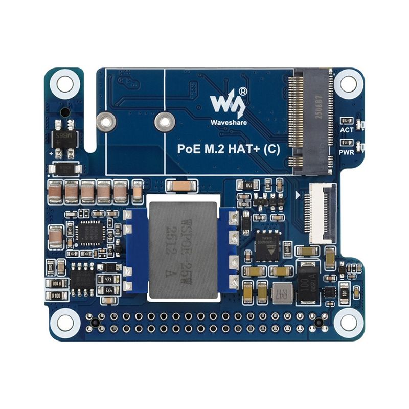 Turing Pi 2 - Waveshare M.2 HAT+ (C) Raspberry Pi